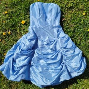 Vintage Alfred Angelo Blue Dress